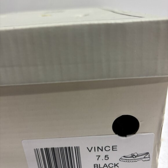 GC Women’s Vince Black Platform Slip-On Loafers - Picture 6 of 6